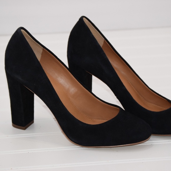 J. Crew Shoes - J. Crew Etta heels in Black Suede